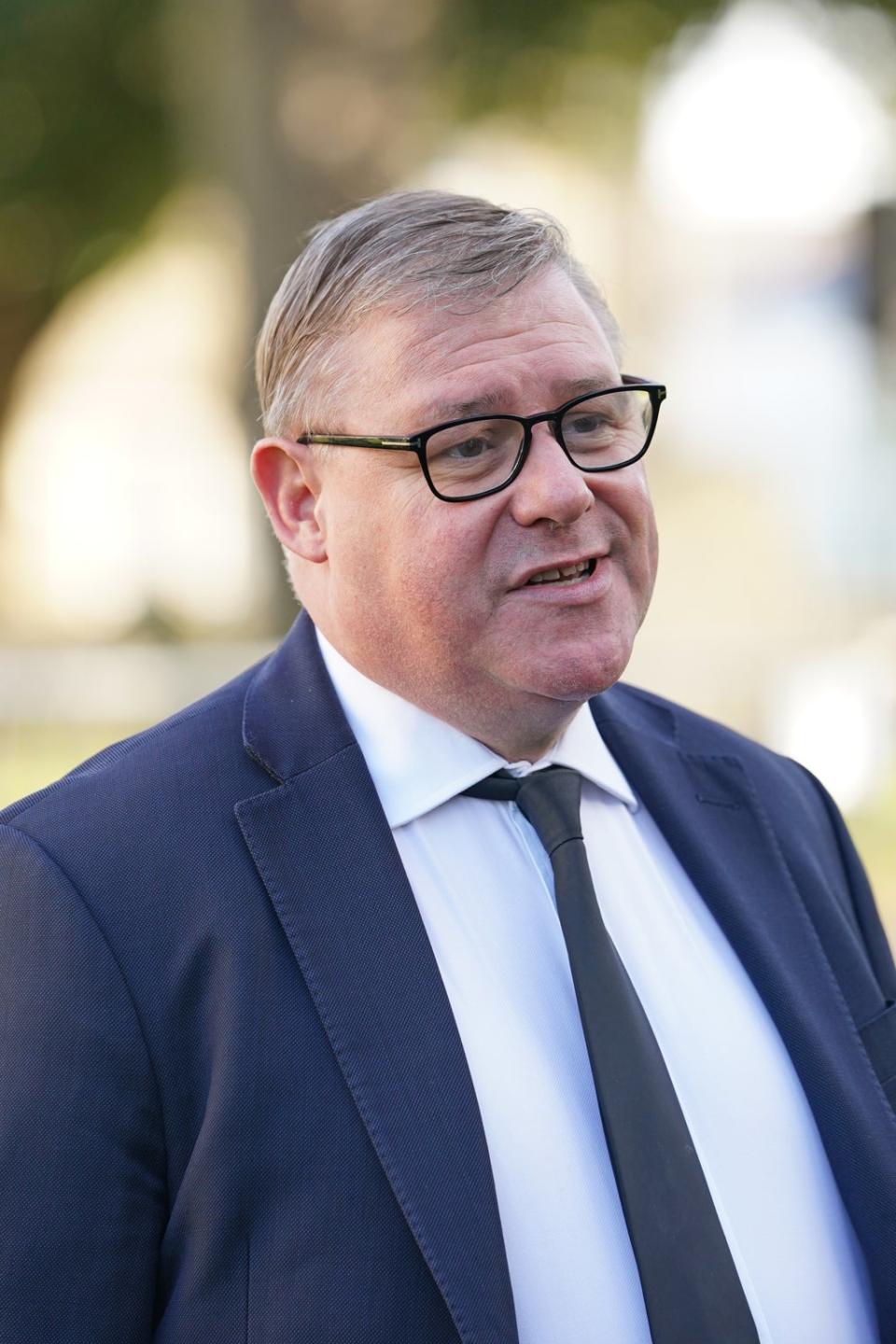 MP Mark Francois gave a eulogy at Sir David Amess’ funeral service (Gareth Fuller/PA) (PA Wire)