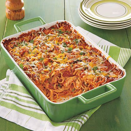 Southwestern Chicken-Pasta Bake