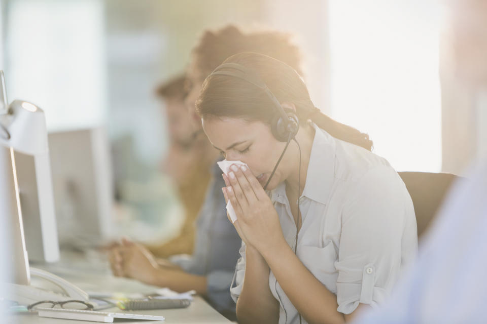 Was, wenn ein Mitarbeiter ständig krank ist? (Symbolbild: Getty Images)