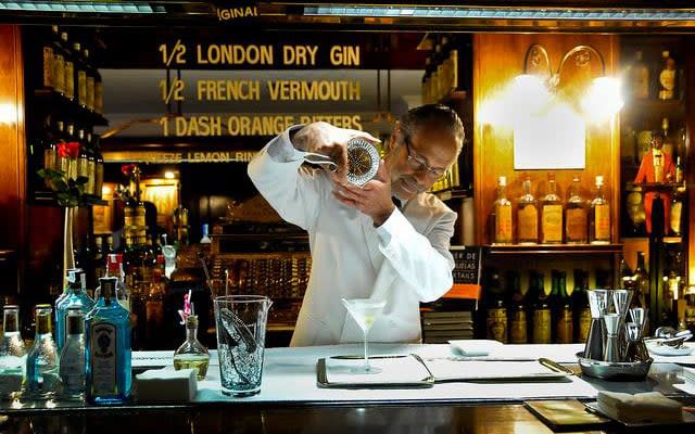 There are some truly great cocktail bars in Barcelona, but Dry Martini is top of the heap