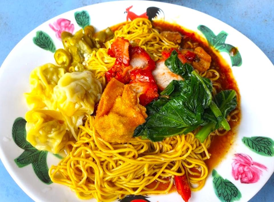 Chong boon market - wanton noodles