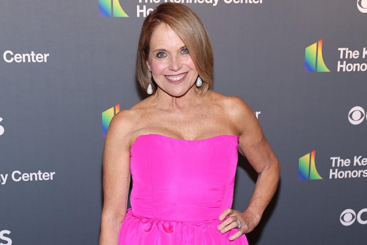 Katie Couric attends the 45th Kennedy Center Honors ceremony at The Kennedy Center