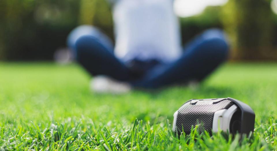 This mini £11 waterproof speaker is the perfect accessory. (Getty Images) 