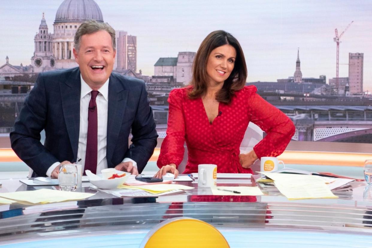 Piers Morgan and Susanna Reid (Credit: ITV)