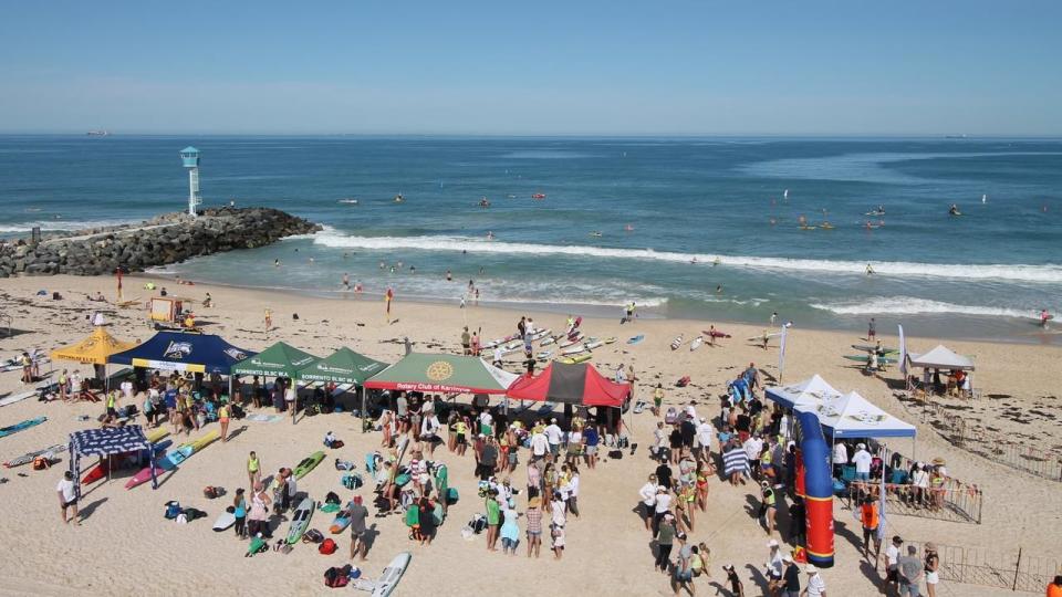 It's not yet known when the popular beach will reopen. Photo: Mullaloo SLSC