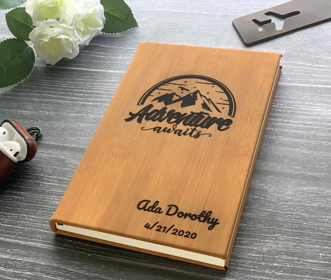 Personalized Leather Journal