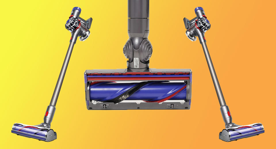 The Dyson V8 Animal is surprisngly ferocious. (Photo: Dyson)