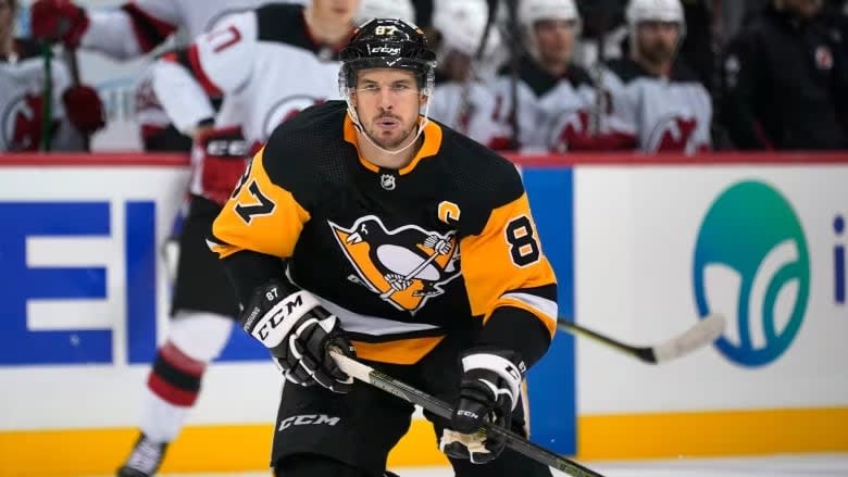 Sidney Crosby has begun his 19th season playing in the National Hockey League. (Gene J. Puskar/The Associated Press - image credit)
