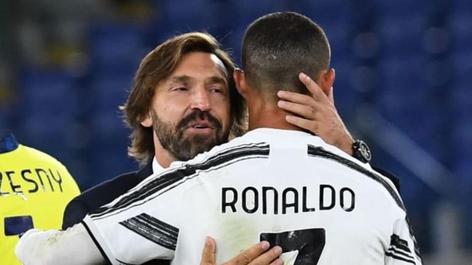 Cristiano Ronaldo e Andrea Pirlo, Juve | Silvia Lore/Getty Images