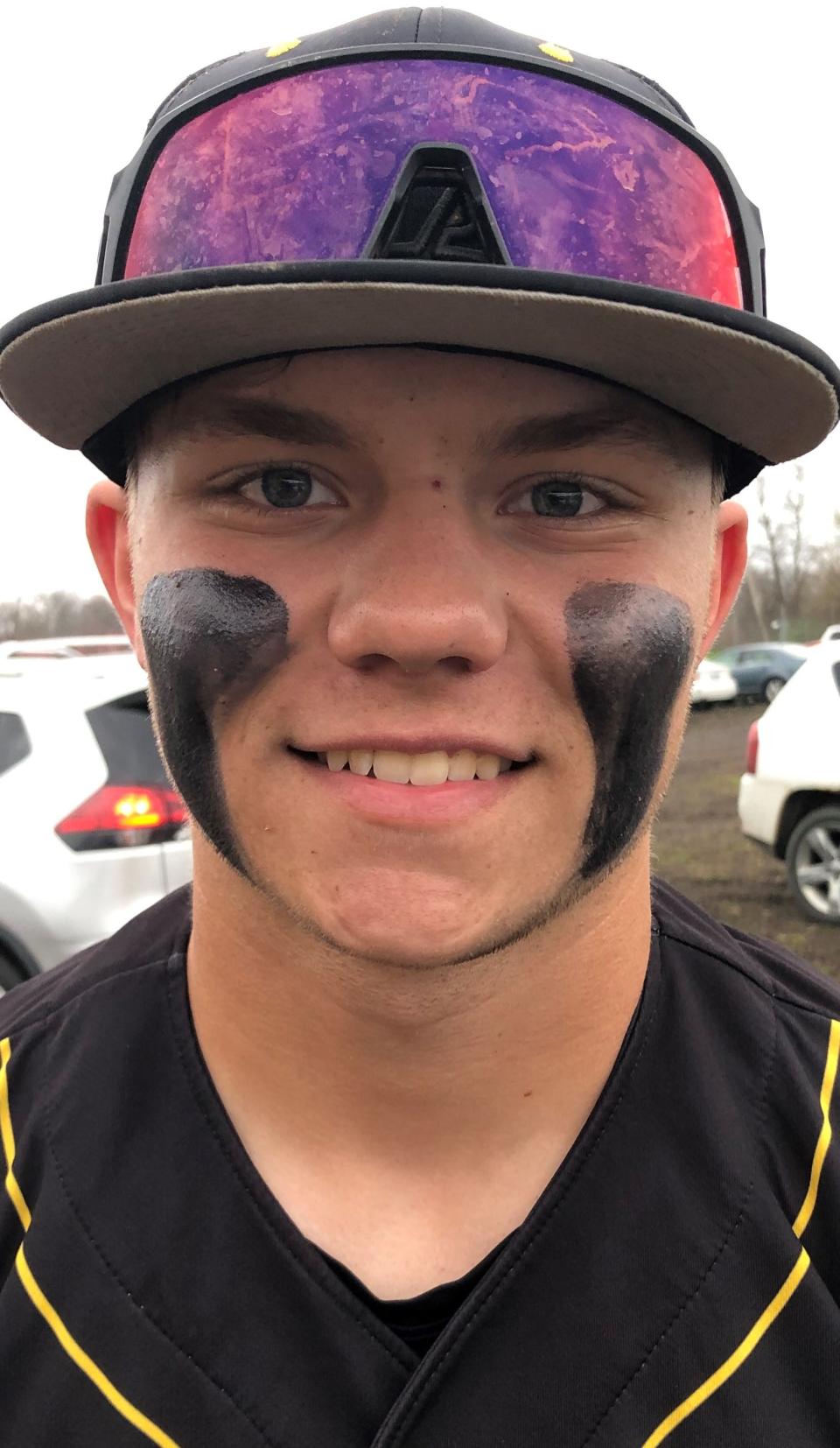 Watkins Memorial junior first baseman Brayden Windnagel drove in four runs with with a two-run single and two-run double in the 5-inning 13-2 LCL crossover win against host Utica.