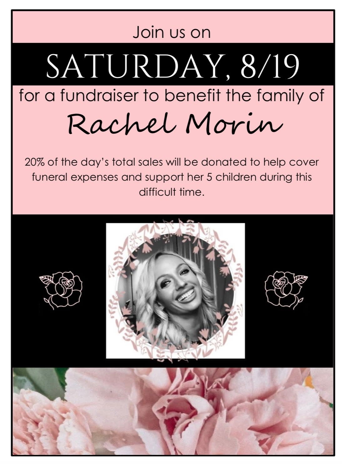 Flavor Cupcakery will donate a percentage of its sales on Saturday to Morin’s funeral expenses (Flavor Cupcakery / Facebook)