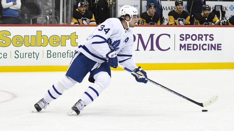 The Auston Matthews era has resulted in one playoff series win for the Maple Leafs. (Fred Vuich/AP)