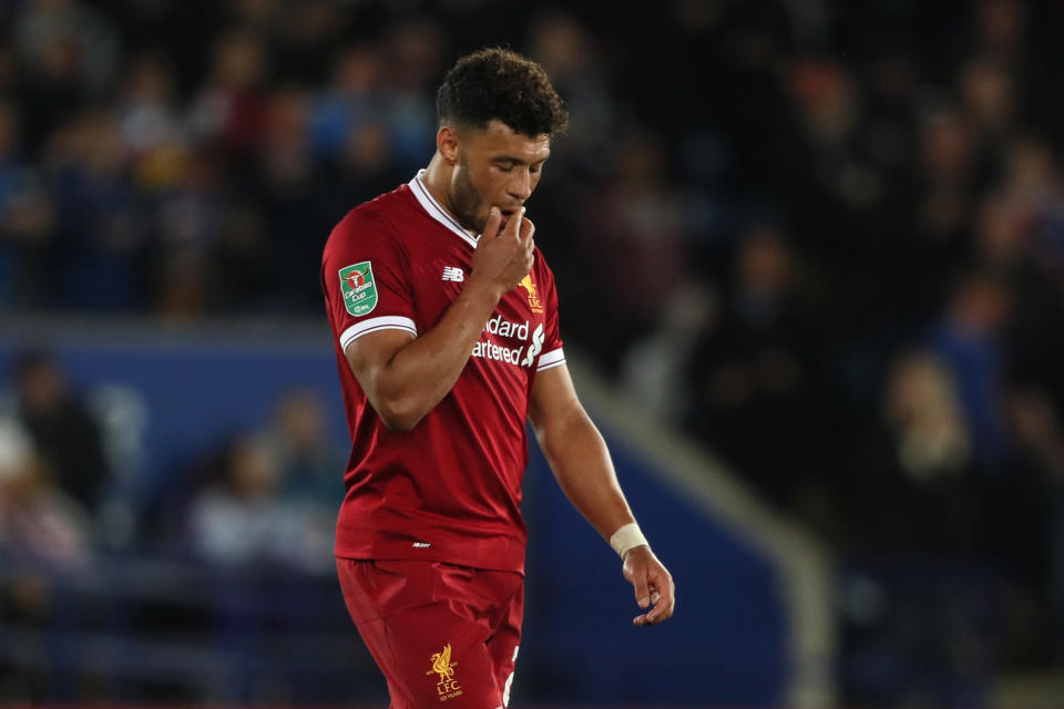 Alex Oxlade-Chamberlain is not a regular at Anfield and has found it hard to settle so far