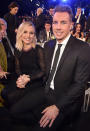 <p>The “first lady” of the SAG Awards, Kristen Bell, was accompanied by her fIrst (and best) man, husband Dax Shepard, who cheered her on while she did a stellar job hosting the show at the Shrine Auditorium. (Photo: Kevin Mazur/Getty Images for Turner Image) </p>