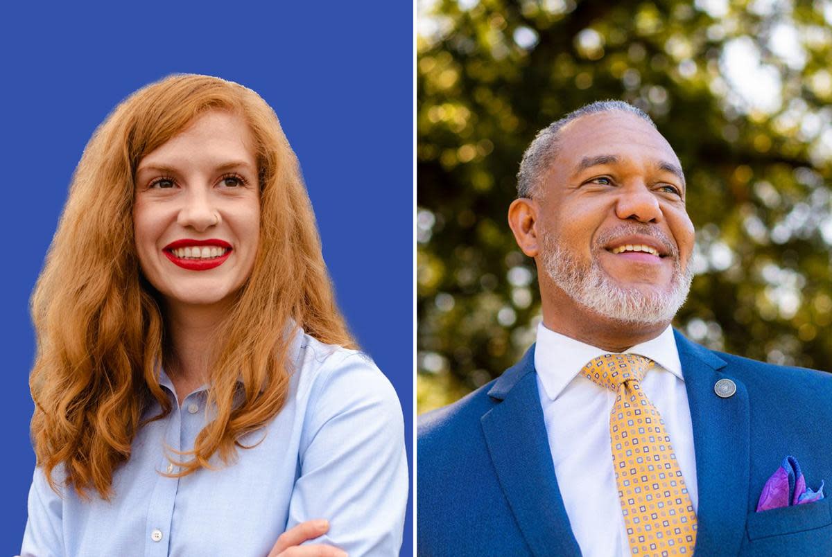 Molly Cook, an emergency room nurse, and state Rep. Jarvis Johnson, D-Houston, are facing facing each other in a special election to replace former state Sen. and Houston Mayor John Whitmire in Senate District 15.