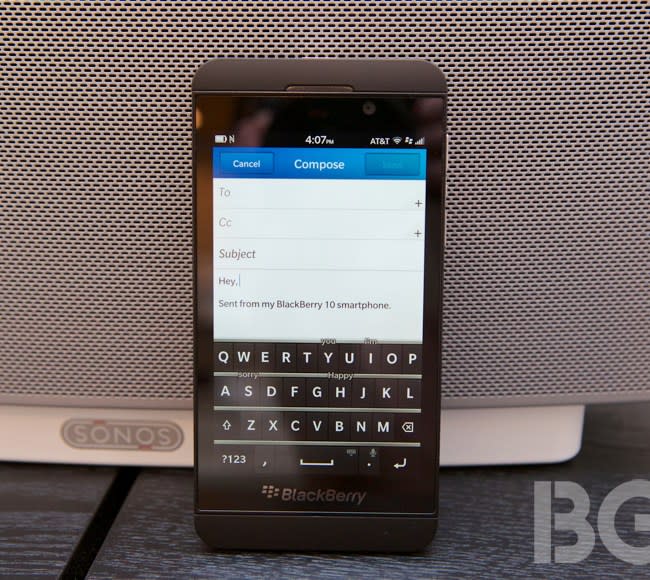 BlackBerry Z10 Sales