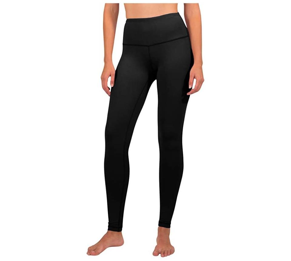 Leggings de control de abdomen y cintura alta de 90 Degree By Reflex (Foto: Amazon)