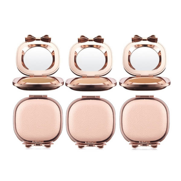 <a href="http://www.selfridges.com/en/Beauty/Brand-rooms/Contemporary/MAC/Whats-New/M-A-C-Making-Pretty/" rel="nofollow noopener" target="_blank" data-ylk="slk:MAC Making Pretty Collection – from £20.50 - Selfridges;elm:context_link;itc:0;sec:content-canvas" class="link "><b>MAC Making Pretty Collection – from £20.50 - Selfridges</b></a><br><br>Look a million dollars in this limited edition MAC collection featuring rose gold exterior and pretty bow detailing. Our pick is the pressed powder (left) that comes in three colours and is perfect for popping in your handbag.