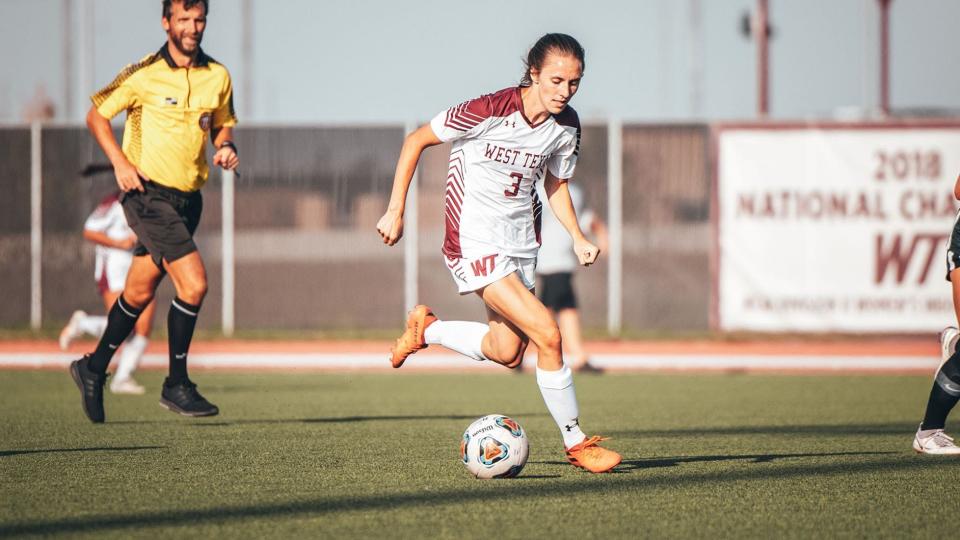 Hannah Kelley-Lusk was named the 2021 Ron Lenz Division II Conference Commissioners Association (D2CCA) Women's Soccer Player of the Year on Wednesday morning.