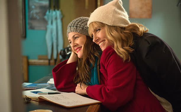 Nick Wall Drew Barrymore and Toni Collette in 'Miss You Already'