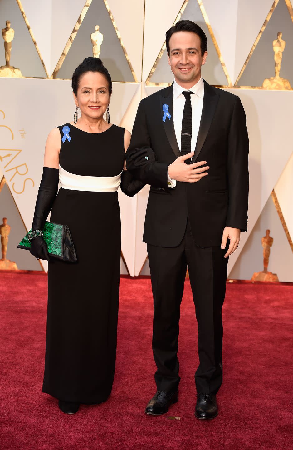 Lin-Manuel Miranda and his mother