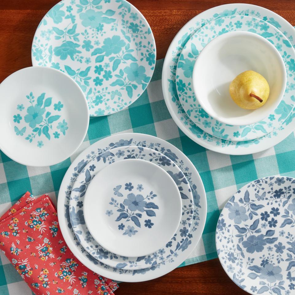 <p><a href="https://clicks.trx-hub.com/xid/hearstcorp_9eb67_tpw?q=https%3A%2F%2Fwww.walmart.com%2Fip%2FThe-Pioneer-Woman-by-Corelle-12-Piece-Dinnerware-Set-Evie-Teal%2F834702318&p=https%3A%2F%2F&utmSource=yahoo-us&utmCampaign=3208&utmMedium=syn" rel="nofollow noopener" target="_blank" data-ylk="slk:Shop Now;elm:context_link;itc:0;sec:content-canvas" class="link ">Shop Now</a></p><p>The Pioneer Woman by Corelle 12-Piece Dinnerware Set</p><p>$48.98</p><p>walmart.com</p>