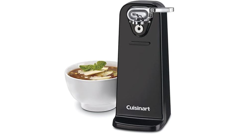 Trade in your manual can opener for this sleek electric one from Cuisinart.