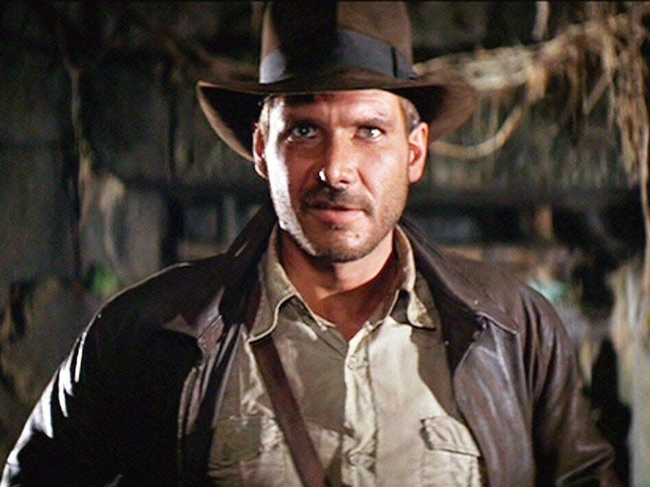 Harrison Ford as Indiana Jones in "Raiders of the Lost Ark."
