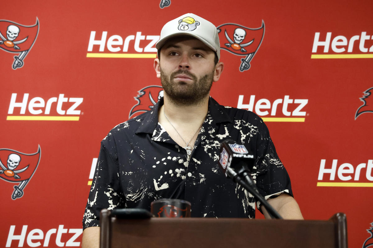 Baker Mayfield, first-place Buccaneers head into bye week with surprising 3- 1 record, Football