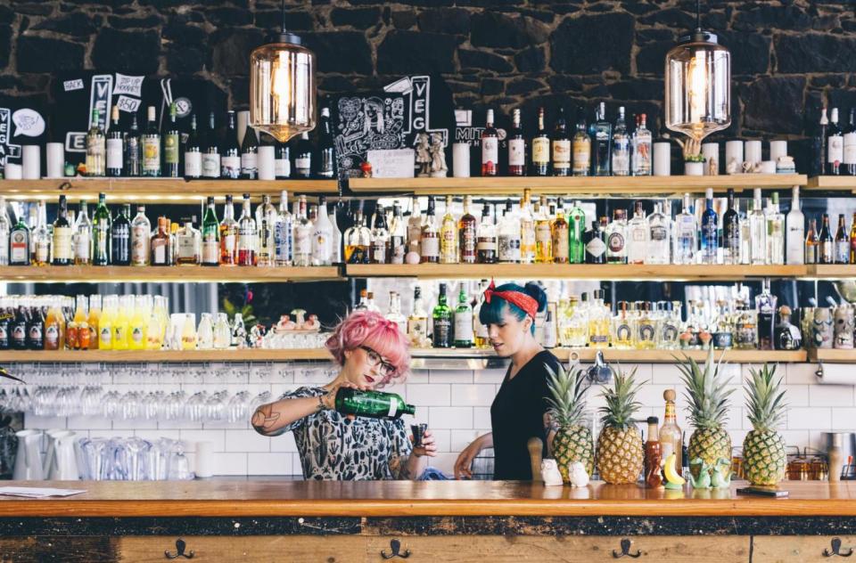 Behind the bar at Smith & Daughters (Nicole Reed/Smith & Daughters)