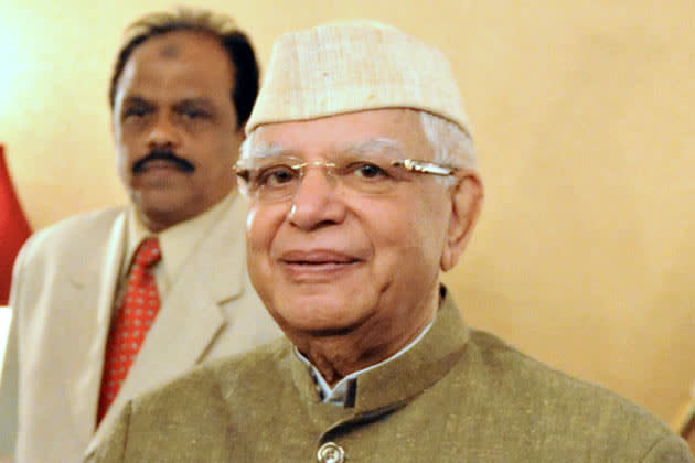 Veteran Congress leader N D Tiwari resigned as the governor of Andhra Pradesh on December 2009 following a sting operation of his sexual activities at the Raj Bhavan. The video showed 86-yr-old Tiwari in a sexual act with three women. Tiwari also been embroiled in a paternity suit. Ujjwala Sharma, a former Congress party activist, says her son Rohit Shekhar is Tiwari’s biological son, a charge which Tiwari denies.