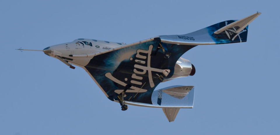 Virgin Galactic's VSS Unity.