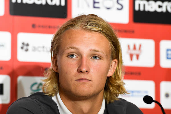 OGC Nice Kasper Dolberg transfert