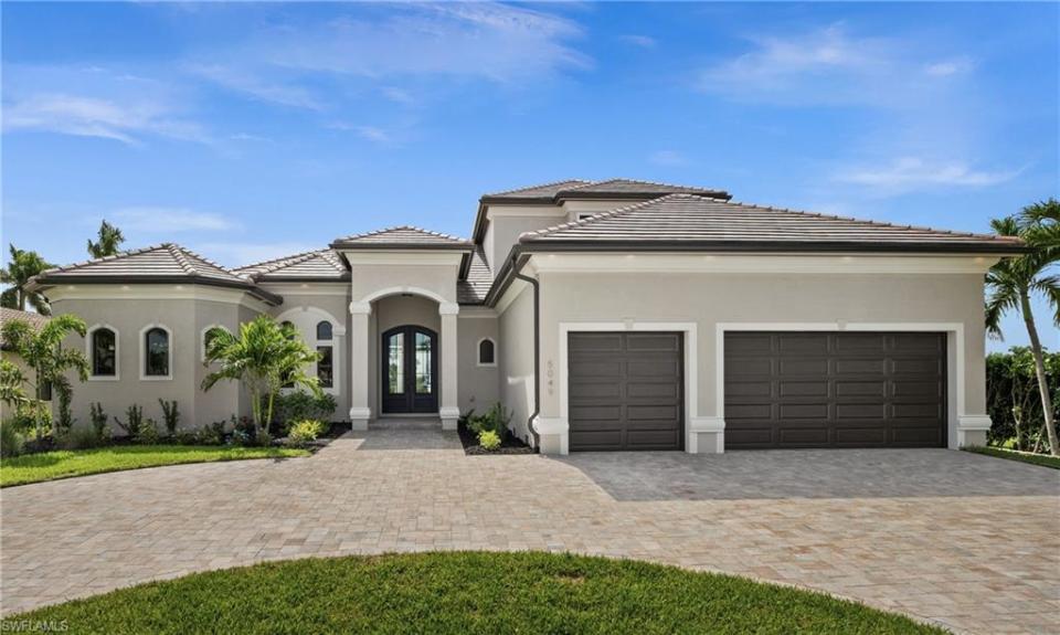 This Cape Coral house for sale is located at 5049 Sorrento Court.