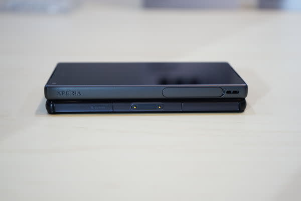 唯我獨尊 黑科技展現 首創4K螢幕手機 Xperia Z5 家族登台亮相