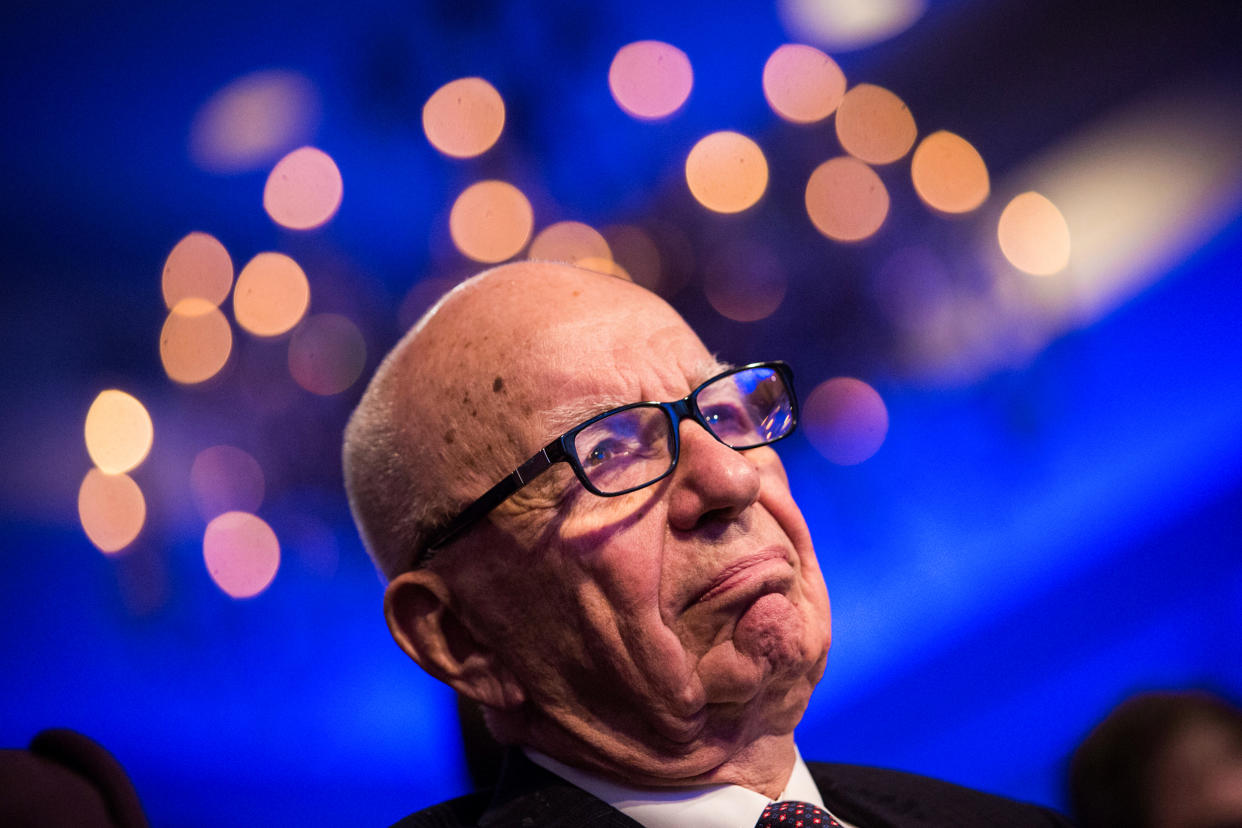 Rupert Murdoch in Washington on Nov. 19, 2013. (Drew Angerer / Bloomberg via Getty Images file)