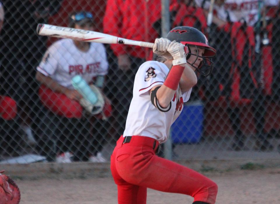 Pinckney's CeCe Thorington led Livingston County with a .589 batting average in 2023.