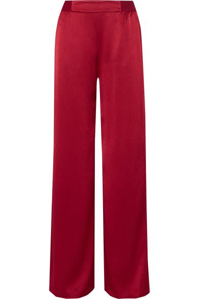 Alice + Olivia Satin Pants