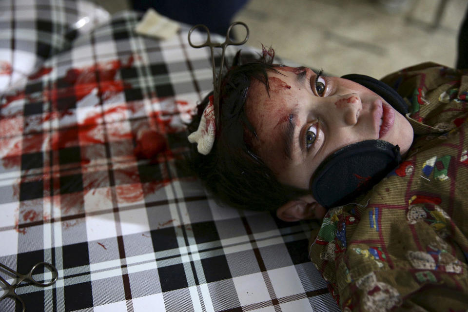 Syria’s children caught in the crossfire of civil war