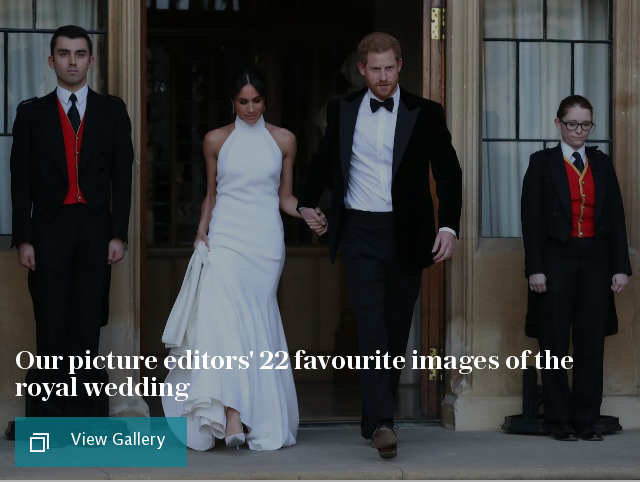 Our picture editors' 20 favourite images of the Royal wedding