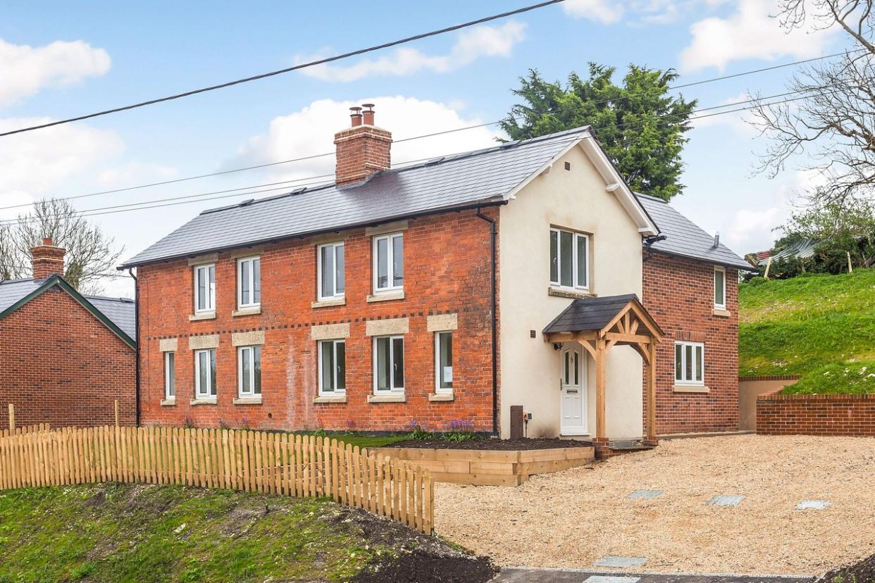 You could bag this Wiltshire home for under £500,000 and, as it's heated via an air source heat pump, running costs are likely to be low. Photo: Myddelton & Major