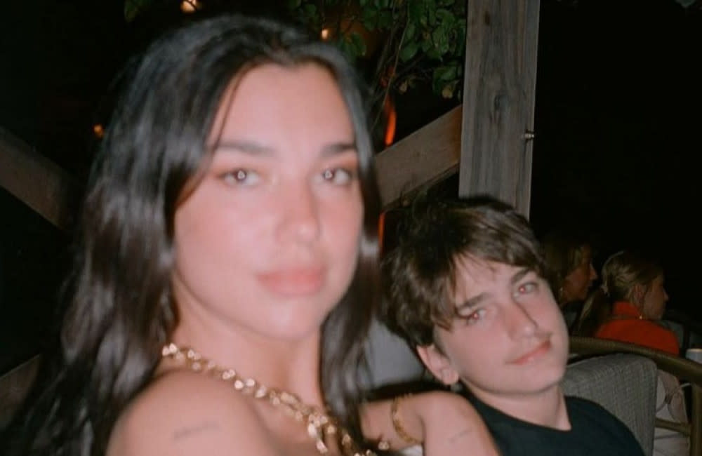 Dua Lipa's brother Gjin is in the early stages of a music production career credit:Bang Showbiz