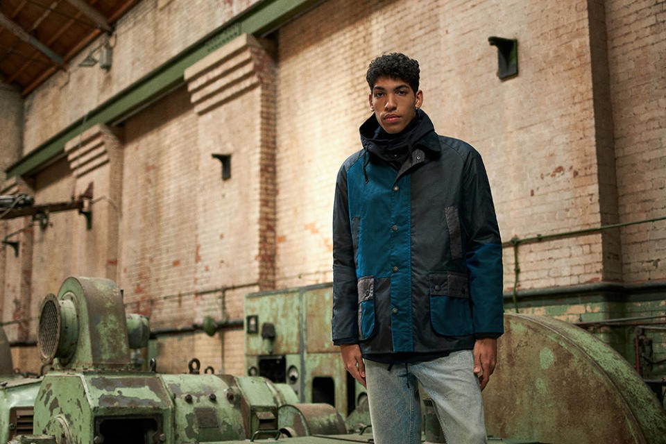 Barbour and End clothing team up for a sharp update on the classic Ashby jacket.