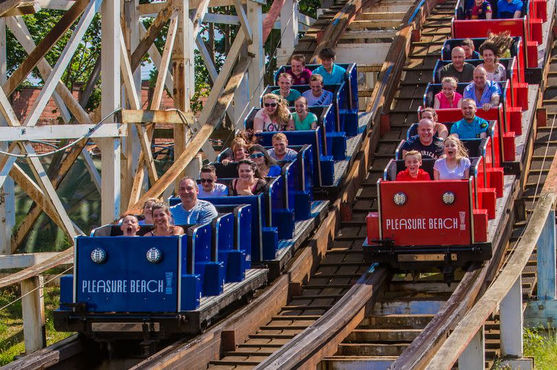 The Grand National is one of the most-loved rides at the Blackpool resort