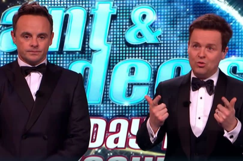 Saturday Night Takeaway hosts Ant McPartlin and Dec Donnelly failed to hold back the tears on Saturday