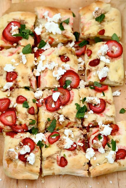 Strawberry Balsamic Flatbread