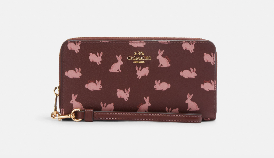 Lunar New Year Long Zip Around Wallet (Photo via Coach Outlet)