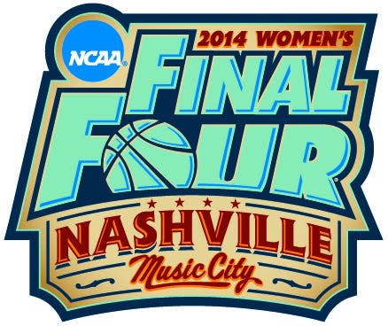 2014 Women's Final Four logo in Nashville