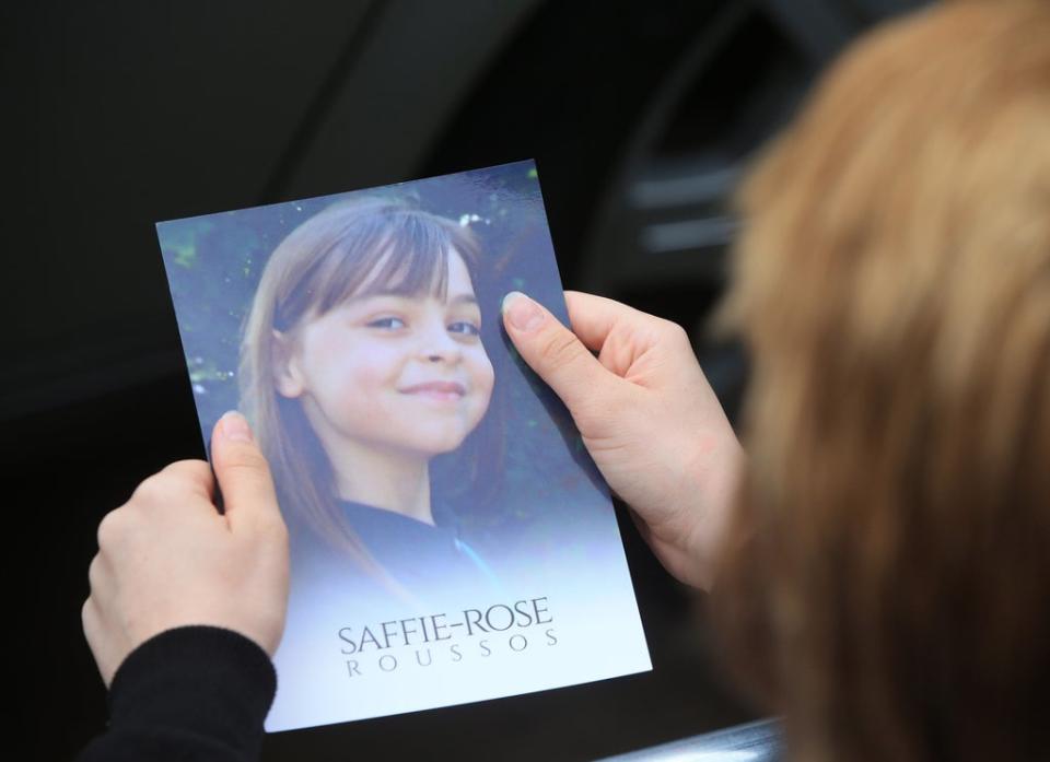 Saffie-Rose Roussos (Danny Lawson/PA) (PA Archive)