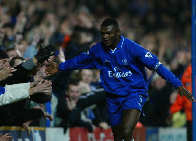 Desailly made 158 appearances in his six seasons at Stamford Bridge. 